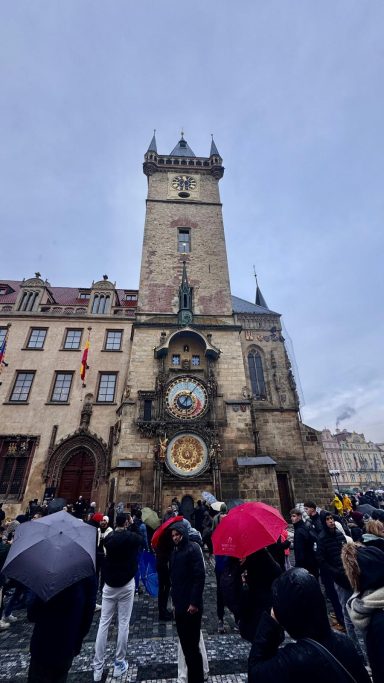 Prager Rathaus mit Apostelzug