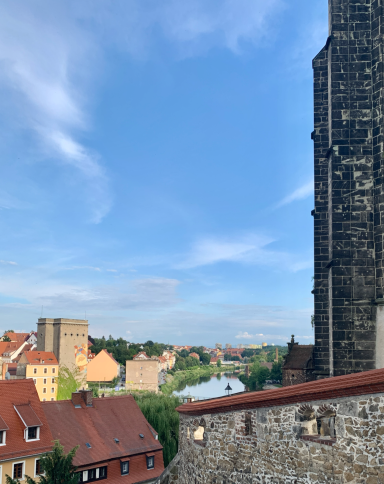 Blick nach Polen