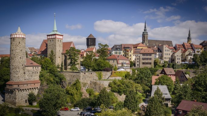 Blick auf die Bautzener Altstadt